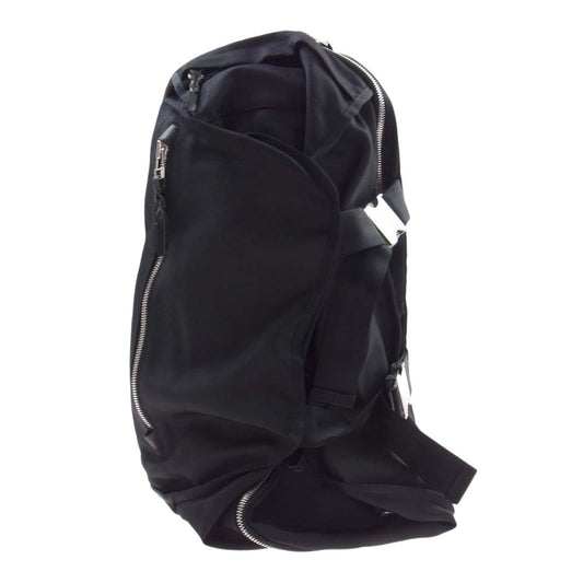 LORINZA ロリンザ DOUBLE STRAP BACKPACK Wストラップ ダブルストラップ バックパック リュック ブラック系【中古】