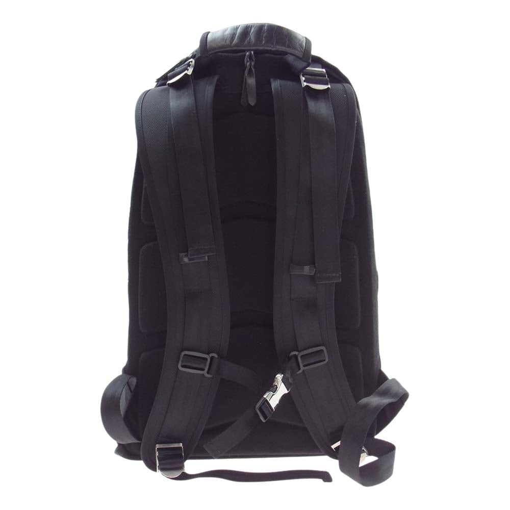 LORINZA ロリンザ DOUBLE STRAP BACKPACK Wストラップ ダブルストラップ バックパック リュック ブラック系【中古】
