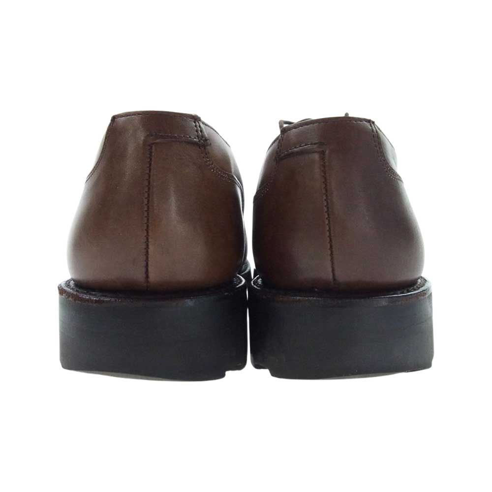CROCKETT&JONES クロケットアンドジョーンズ 9262RD-14B MORETON モールトン Uチップ レザー ドレスシューズ ブラウン系 7E【中古】
