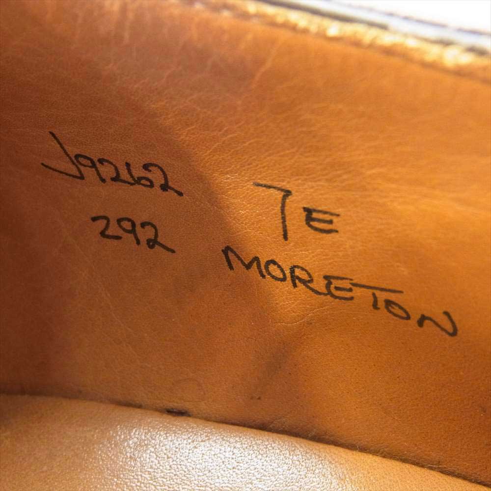 CROCKETT&JONES クロケットアンドジョーンズ 9262RD-14B MORETON モールトン Uチップ レザー ドレスシューズ ブラウン系 7E【中古】