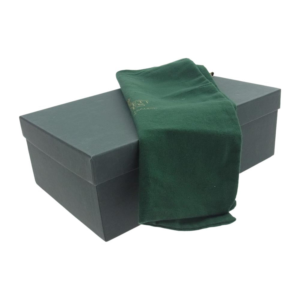 CROCKETT&JONES クロケットアンドジョーンズ 英国製 1645-3015-01 CHERTSEY チャートシー スエードレザー チャッカブーツ ブラック系 7E【中古】