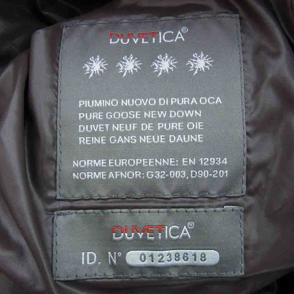DUVETICA デュベティカ 国内正規品 KAPPA ファー付き フード ダウンコート ダークブラウン系 38【中古】