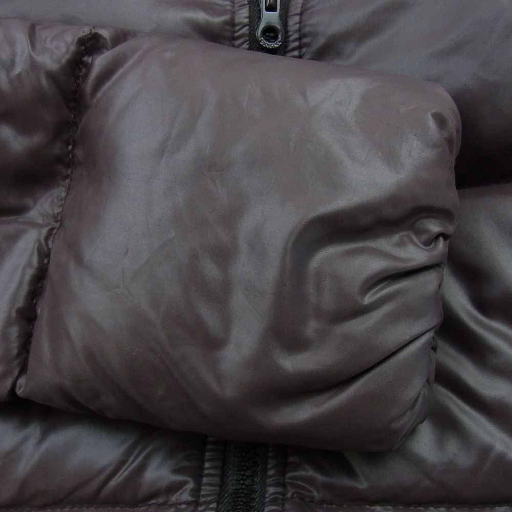 DUVETICA デュベティカ 国内正規品 KAPPA ファー付き フード ダウンコート ダークブラウン系 38【中古】