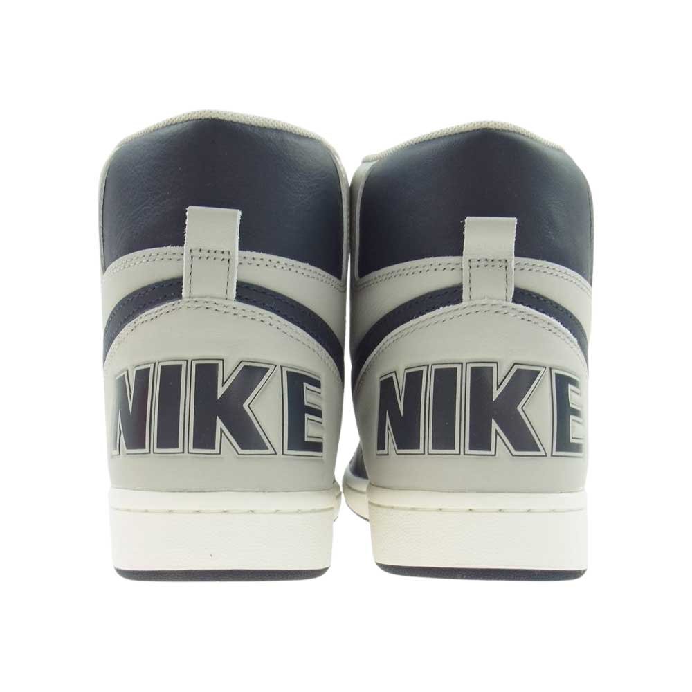 NIKE ナイキ FB1832 001  TERMINATOR HIGH OG ターミネーター ハイ グラナイト ダーク オブシディアン ジョージタウン ハイカット スニーカー グレー系 ネイビー系 27.5cm【新古品】【未使用】【中古】