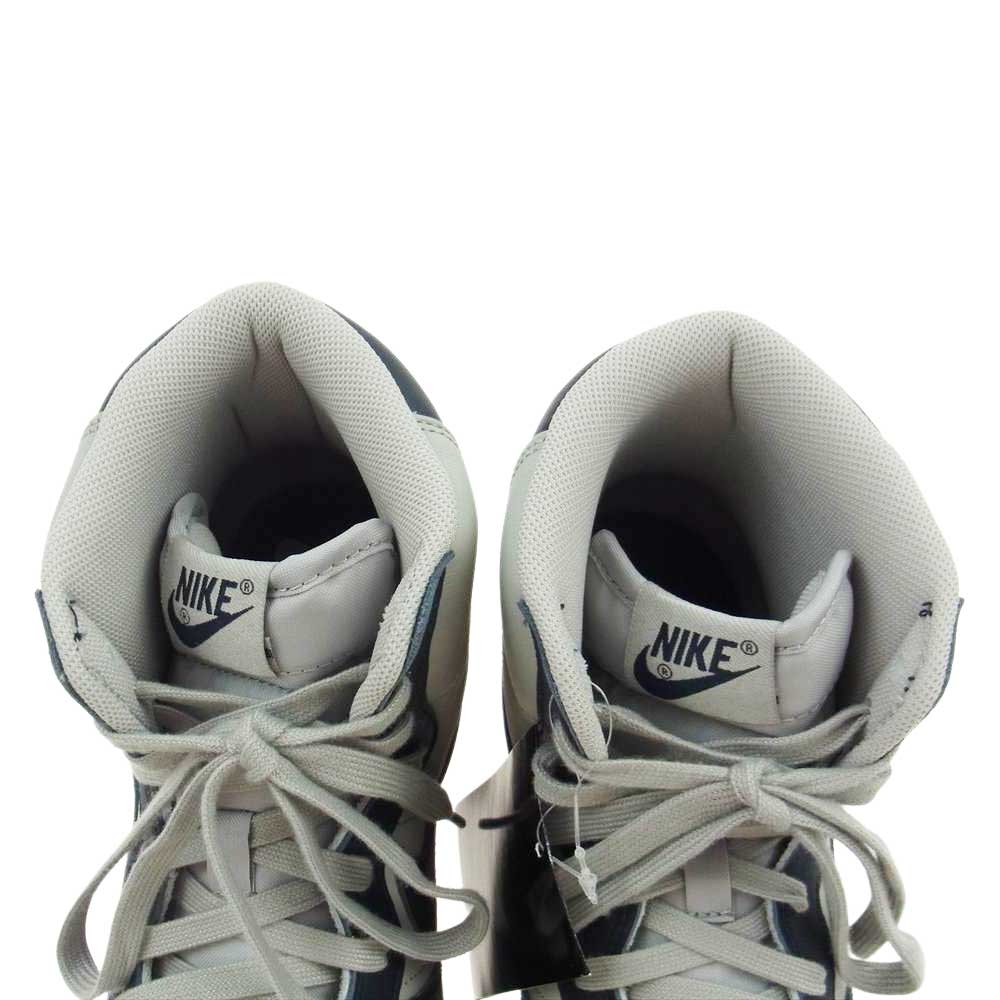 NIKE ナイキ FB1832 001  TERMINATOR HIGH OG ターミネーター ハイ グラナイト ダーク オブシディアン ジョージタウン ハイカット スニーカー グレー系 ネイビー系 27.5cm【新古品】【未使用】【中古】