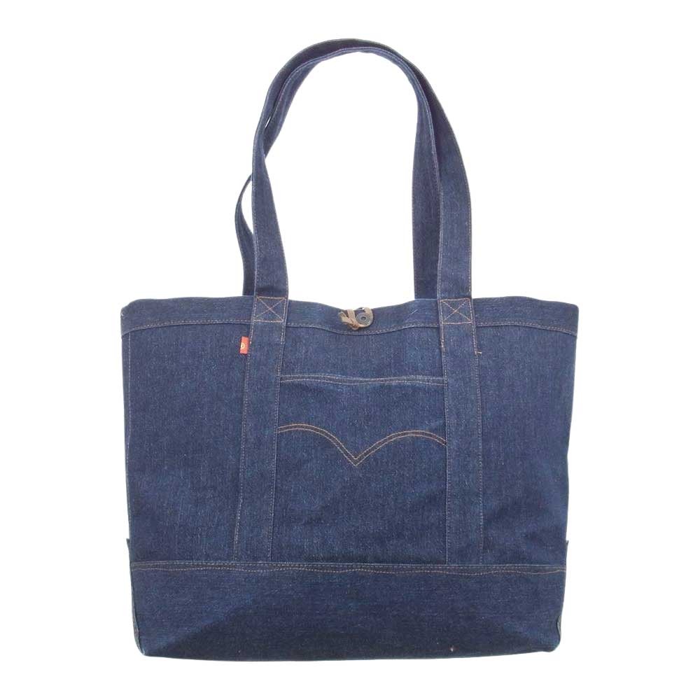 Levi's RED リーバイスレッド デニム トート バッグ  インディゴブルー系【中古】