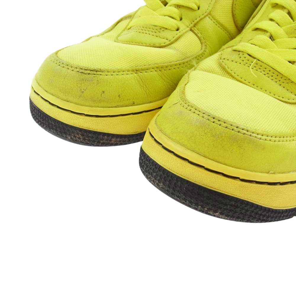 NIKE ナイキ CK2630 701 AIR FORCE 1 GTX エアフォース 1 ゴアテックス スニーカー イエロー系 28.5cm【中古】