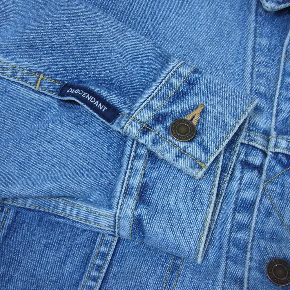 DESCENDANT ディセンダント 21SS BRONC DENIM JACKET デニム ジャケット インディゴブルー系 3【中古】