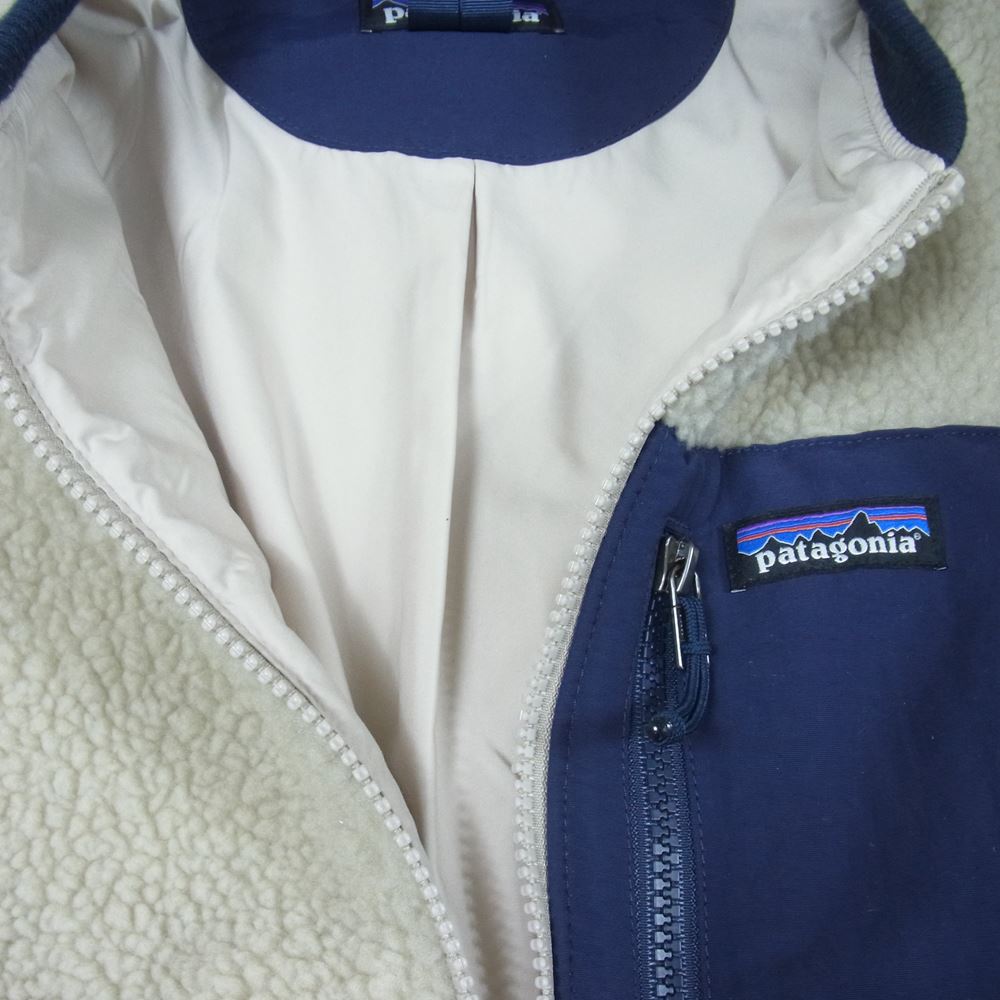 patagonia パタゴニア 22830FA20 RETRO-X BOMBER JACKET レトロ X フリース ジャケット オフホワイト系 L【中古】