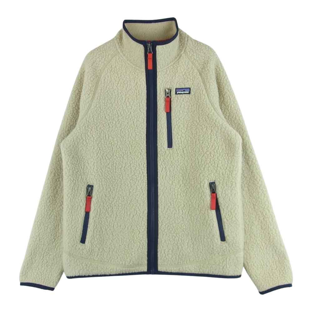 patagonia パタゴニア 65411FA20 BOYS RETRO PILE JACKET ボーイズ レトロ パイル ジャケット ベージュ系 XL 14【中古】