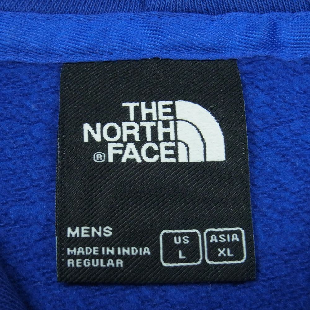 THE NORTH FACE ノースフェイス 20SS NT02033R ロゴパッチ ヒマラヤンソース プルオーバー フーディー パーカー ブルー系 L【中古】