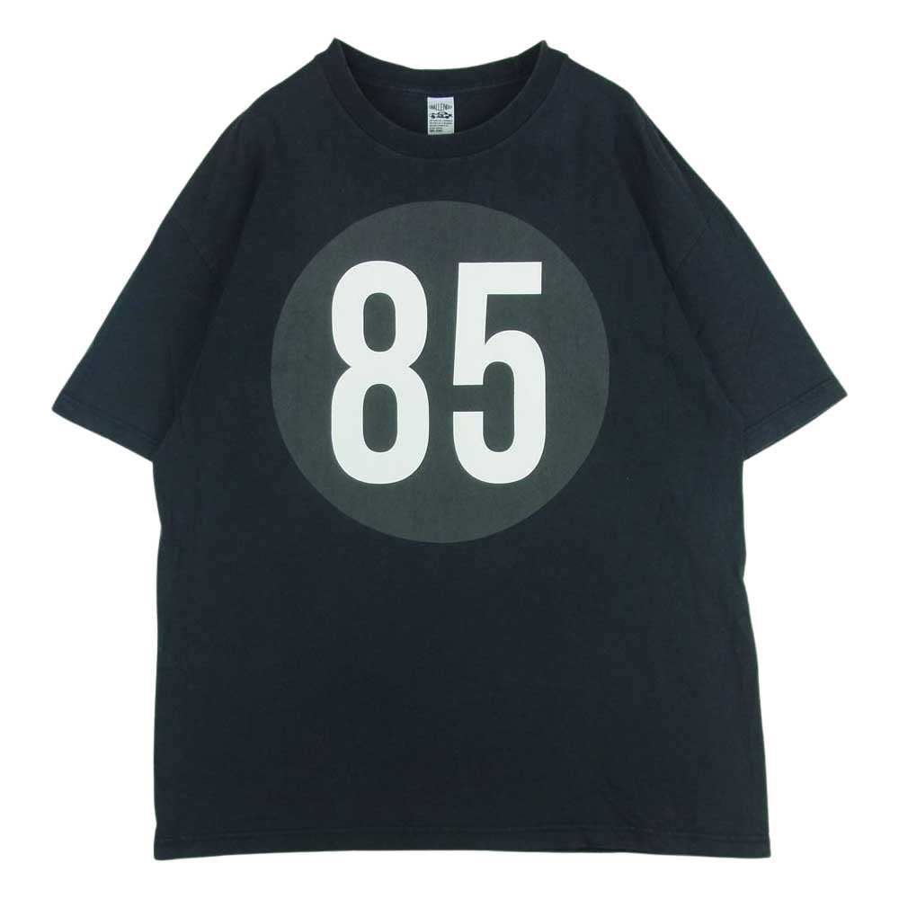 CHALLENGER チャレンジャー 85 BALL TEE 85ボール ナンバリング プリント クルーネック 半袖 Tシャツ ダークグレー系 XL【中古】