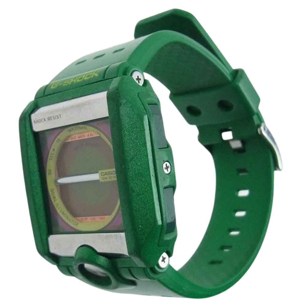 G-SHOCK ジーショック G-8100D-3DR アドバンスドデザイン 8100シリーズ スクエアフェイス デジタル クォーツ 時計 グリーン系【中古】
