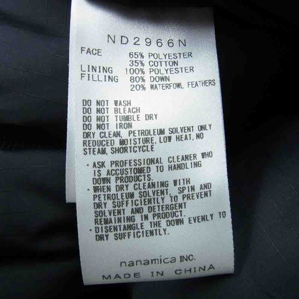 THE NORTH FACE ノースフェイス ND2966N　 PURPLELABEL パープルレーベル  Mountain Short Down Parka マウンテンショートダウンパーカ ジャケット ブラック系【中古】