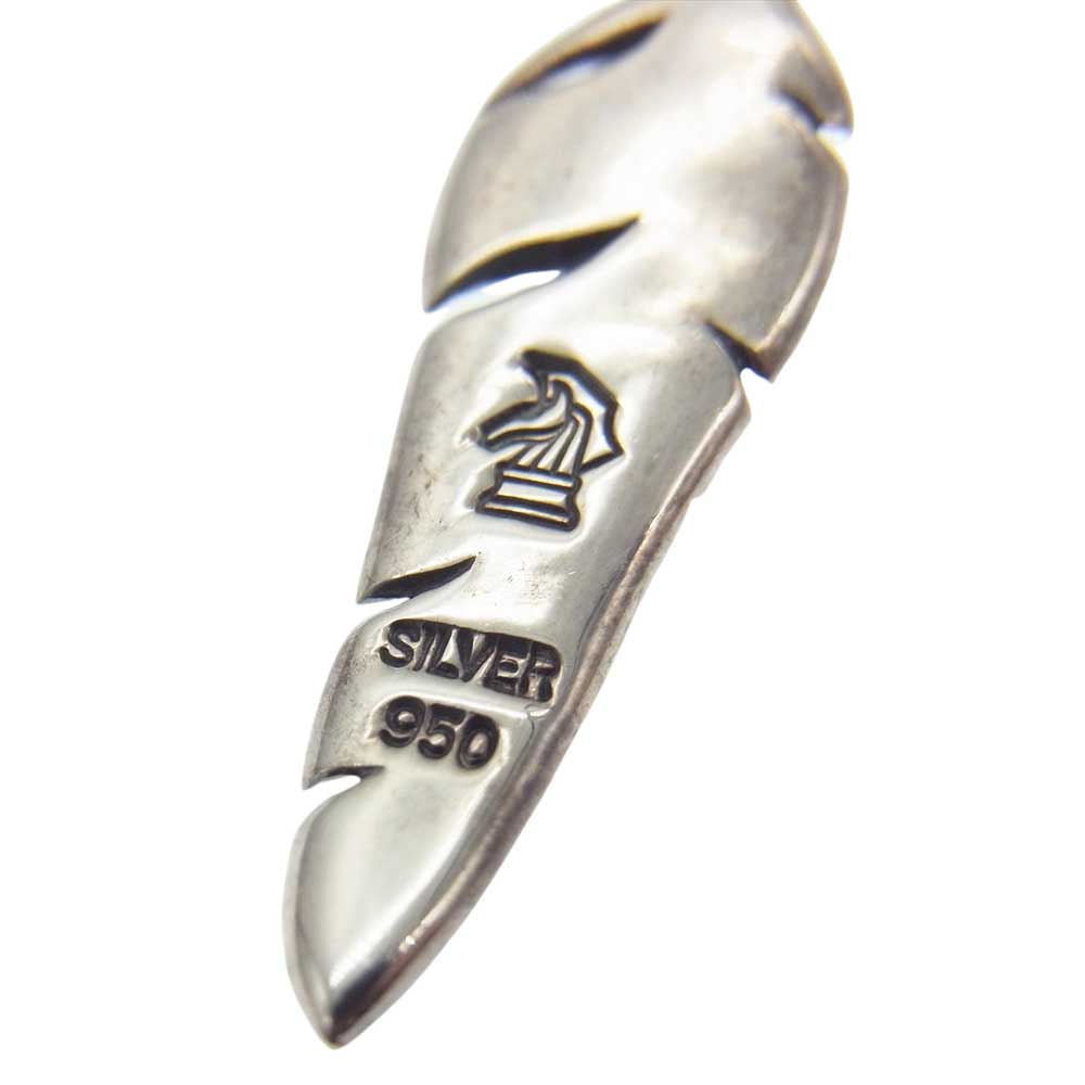 PUERTA DEL SOL プエルタデルソル クローズ ZERO フェザー ボールチェーン ネックレス シルバー系【中古】