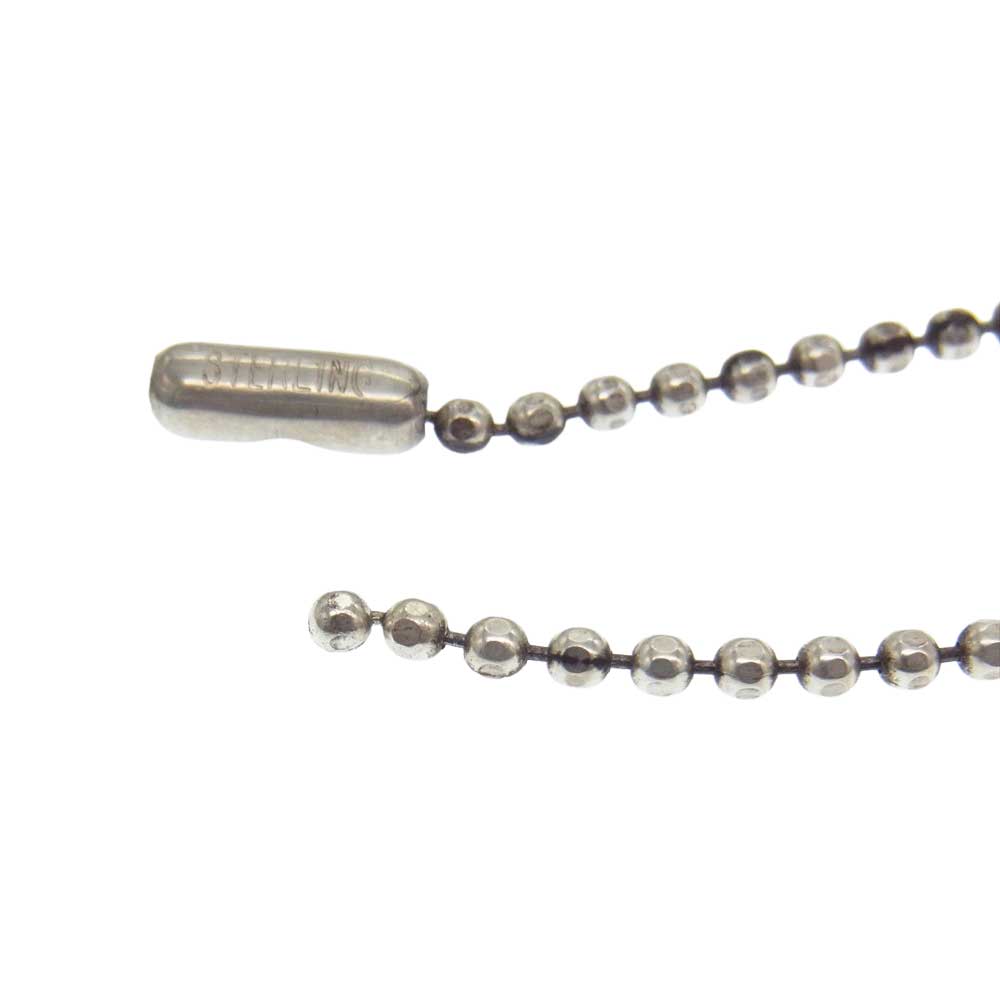 PUERTA DEL SOL プエルタデルソル クローズ ZERO フェザー ボールチェーン ネックレス シルバー系【中古】