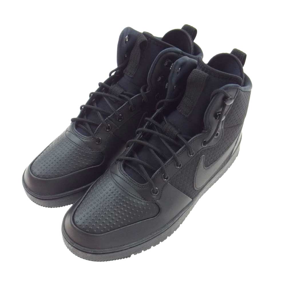 NIKE ナイキ AA0547-002 COURT BOROUGH MID WINTER コート バラ ミッド ウインター スニーカー ブラック系 28.0cm【極上美品】【中古】