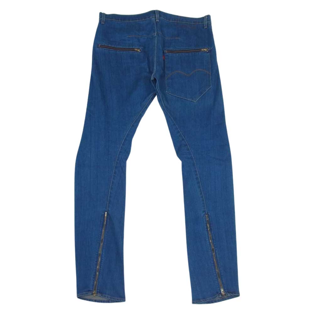 Levi's RED リーバイスレッド 02028-1141 立体縫製 スキニー デニム パンツ インディゴブルー系 34【中古】