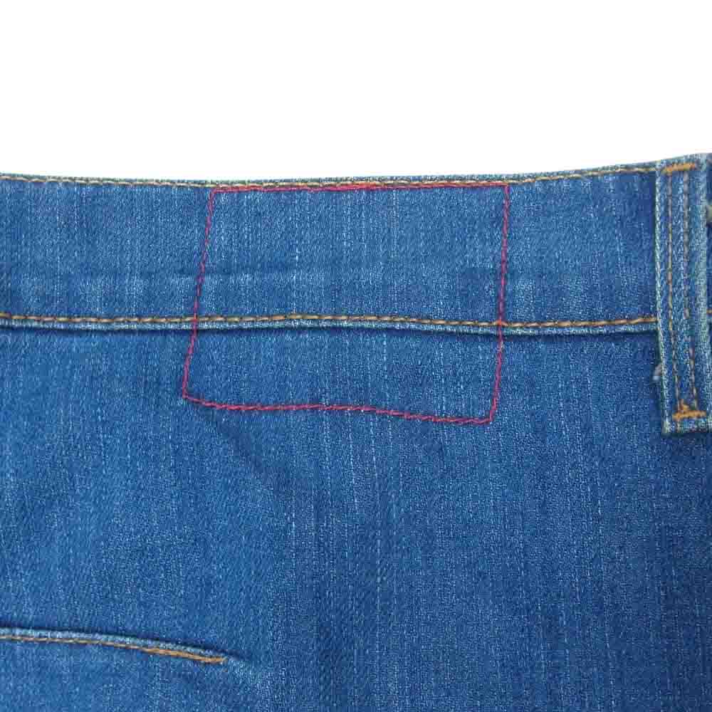 Levi's RED リーバイスレッド 02028-1141 立体縫製 スキニー デニム パンツ インディゴブルー系 34【中古】