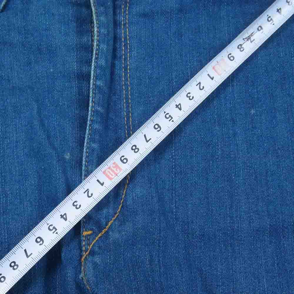 Levi's RED リーバイスレッド 02028-1141 立体縫製 スキニー デニム パンツ インディゴブルー系 34【中古】