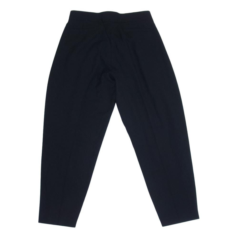 DIOR HOMME ディオールオム 09AW 9H3113190687 2タック テーパード スラックスパンツ ブラック系 48【中古】