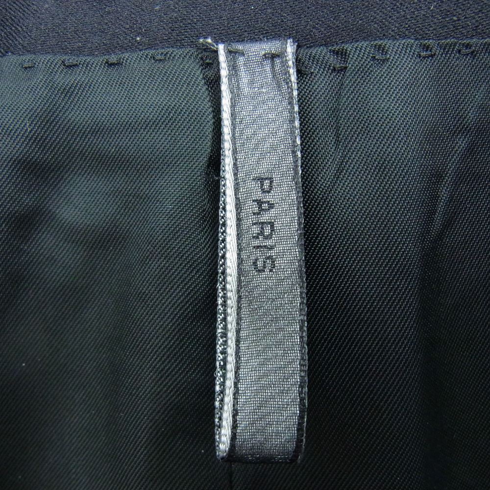 DIOR HOMME ディオールオム 05SS 5EH2025624 ウルフ刺繍 スモーキング チューブ ジャケット ブラック系 50【中古】