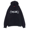 Supreme シュプリーム 22SS Raised Handstyle Hooded Sweatshirt  レイズド ハンドスタイル フーディー スウェットシャツ ブラック系 XL【中古】