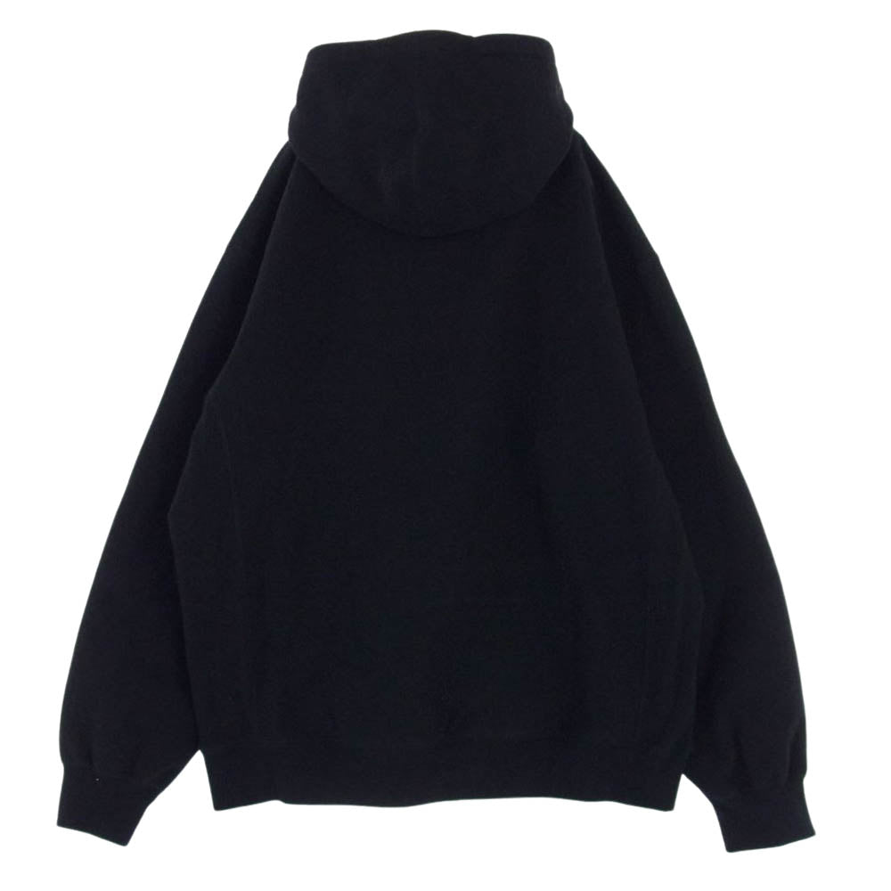 Supreme シュプリーム 22SS Raised Handstyle Hooded Sweatshirt  レイズド ハンドスタイル フーディー スウェットシャツ ブラック系 XL【中古】