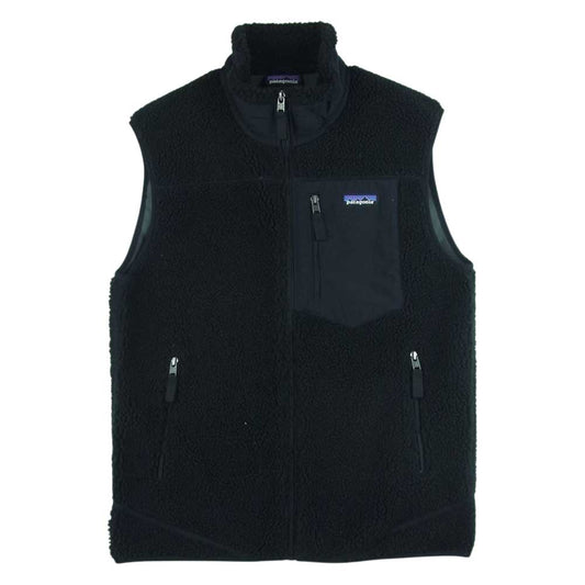 patagonia パタゴニア 19AW 23048 Classic Retro-X Vest クラシック レトロX フリース ベスト ベトナム製 ブラック系 M【中古】
