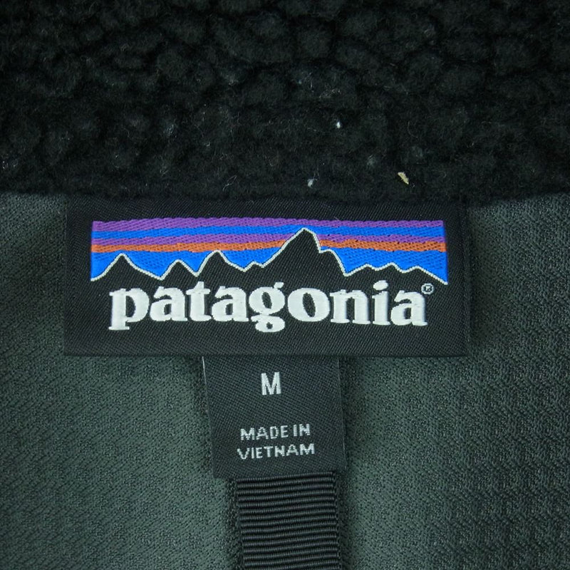 patagonia パタゴニア 19AW 23048 Classic Retro-X Vest クラシック レトロX フリース ベスト ベトナム製 ブラック系 M【中古】