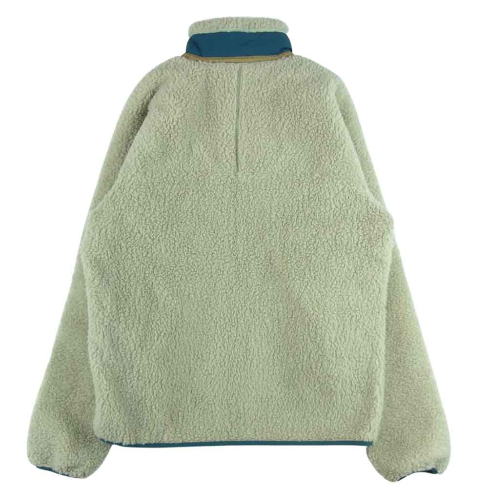 patagonia パタゴニア 21AW 23056 Classic Retro-X Jacket クラシック レトロX フリース ジャケット 緑がかったグレイッシュベージュ系 M【中古】