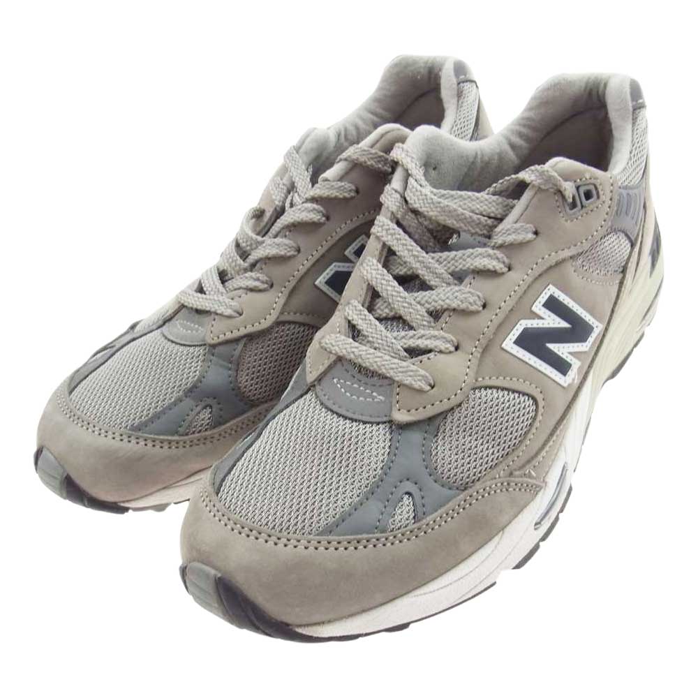 NEW BALANCE ニューバランス M991ANI イングランド製 20周年 アニバーサリー スニーカー グレー系 27【中古】