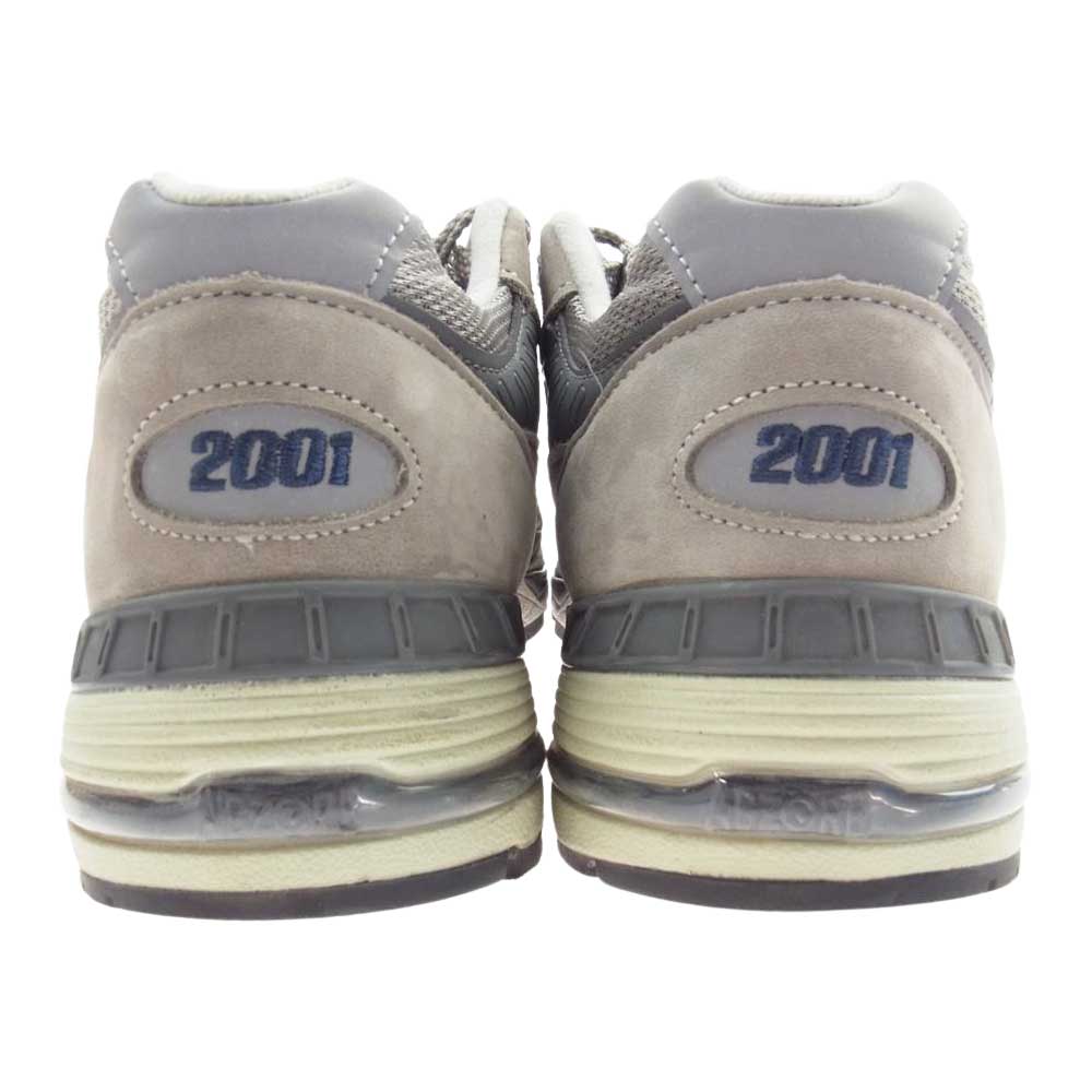 NEW BALANCE ニューバランス M991ANI イングランド製 20周年 アニバーサリー スニーカー グレー系 27【中古】
