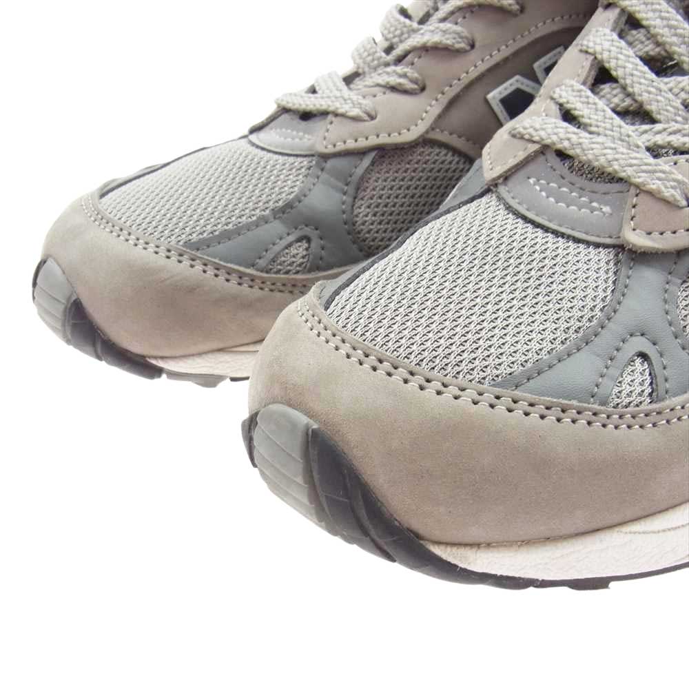 NEW BALANCE ニューバランス M991ANI イングランド製 20周年 アニバーサリー スニーカー グレー系 27【中古】