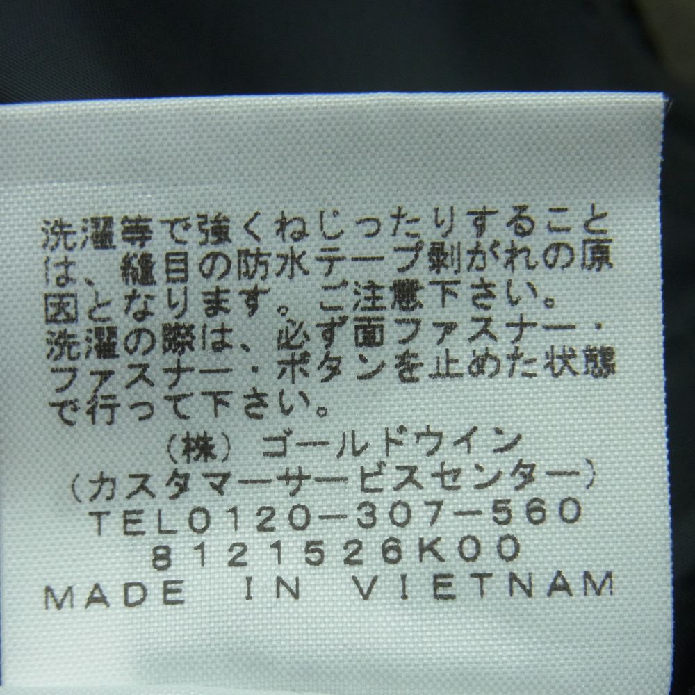 THE NORTH FACE ノースフェイス NP11834 Mountain Light Jacket マウンテン ライト シェル パーカー ジャケット ブラック系 グレイッシュカーキ系 M【中古】