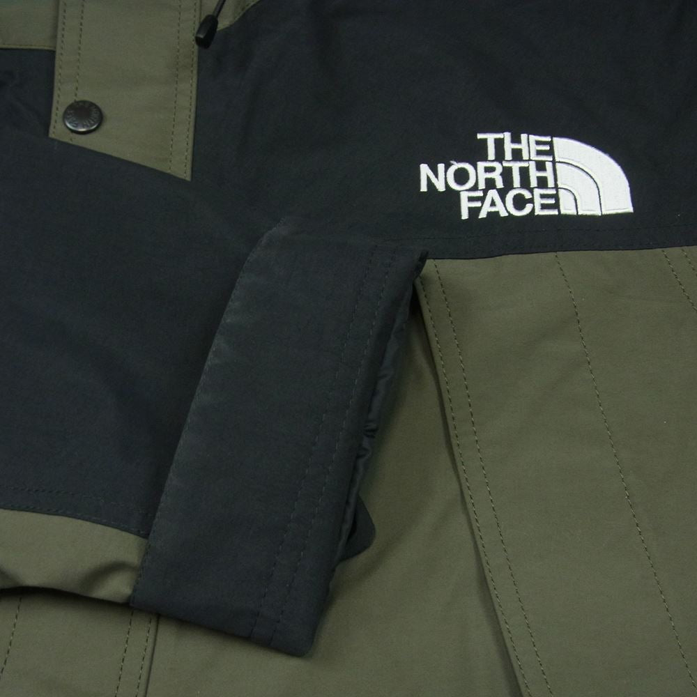 THE NORTH FACE ノースフェイス NP11834 Mountain Light Jacket マウンテン ライト シェル パーカー ジャケット ブラック系 グレイッシュカーキ系 M【中古】