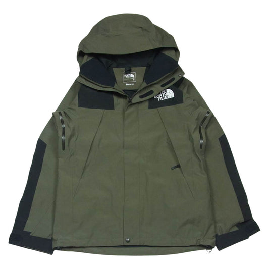 THE NORTH FACE ノースフェイス NP61800 Mountain Jacket マウンテン シェル パーカー ジャケット ブラック系 グレイッシュカーキ系 M【中古】