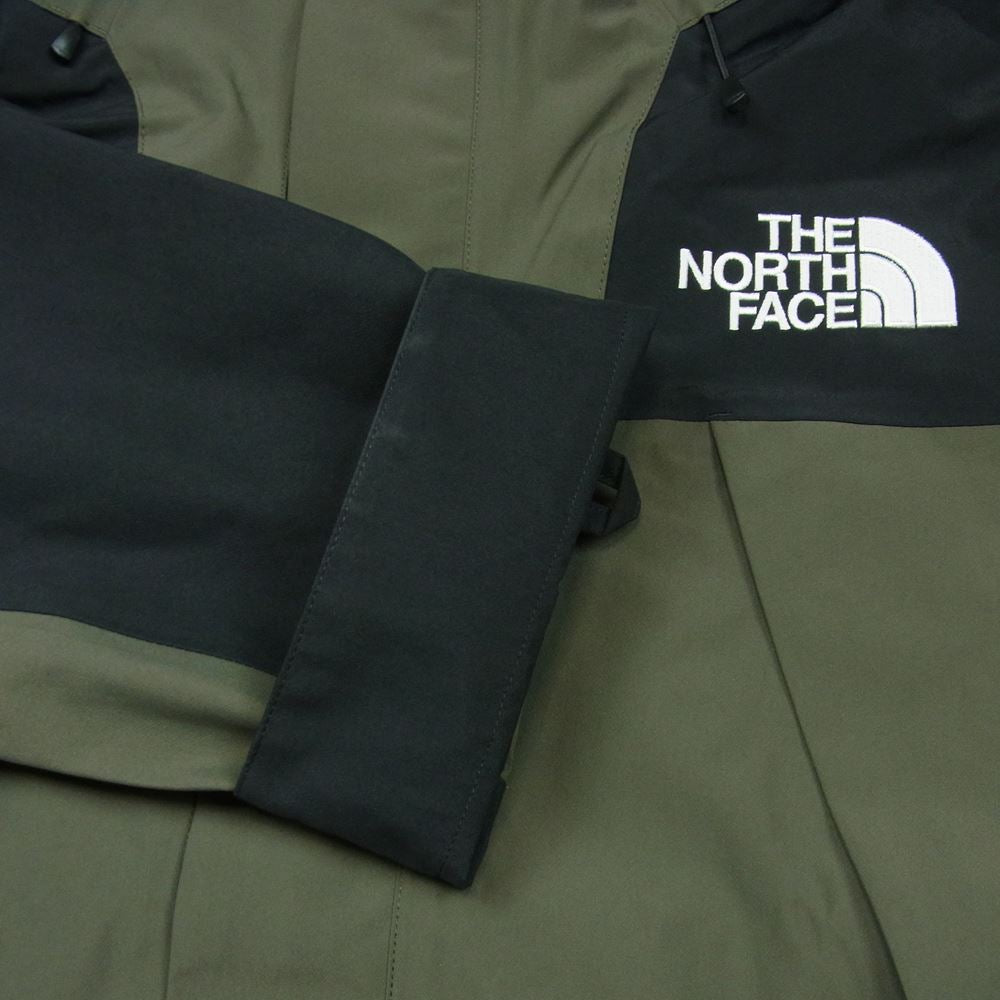 THE NORTH FACE ノースフェイス NP61800 Mountain Jacket マウンテン シェル パーカー ジャケット ブラック系 グレイッシュカーキ系 M【中古】