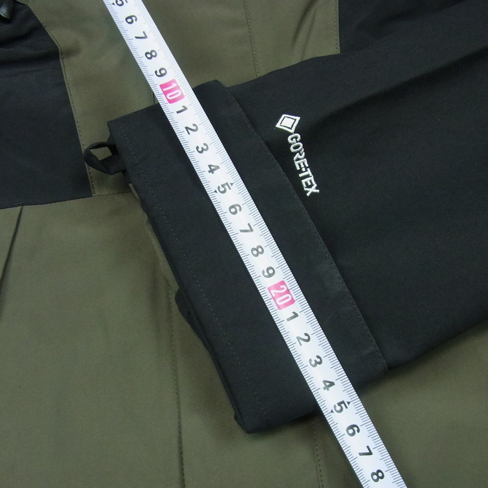 THE NORTH FACE ノースフェイス NP61800 Mountain Jacket マウンテン シェル パーカー ジャケット ブラック系 グレイッシュカーキ系 M【中古】