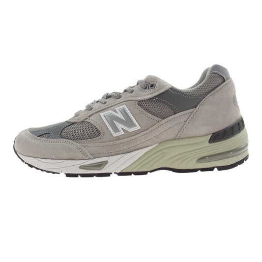 NEW BALANCE ニューバランス M991GL スエード ローカット スニーカー グレー系 27.0cm【新古品】【未使用】【中古】