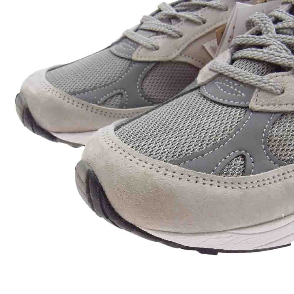 NEW BALANCE ニューバランス M991GL スエード ローカット スニーカー グレー系 27.0cm【新古品】【未使用】【中古】