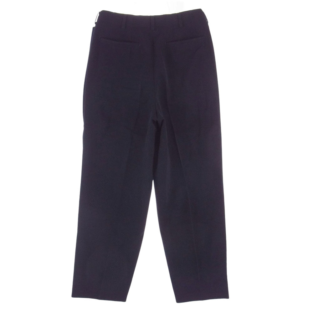 COMME des GARCONS HOMME コムデギャルソンオム AD1996 HJ-04001M 90s ヴィンテージ アーカイブ ニット パイピング 切替 テーラードジャケット サイドライン スラックスパンツ スーツ セットアップ ネイビー系 M【中古】