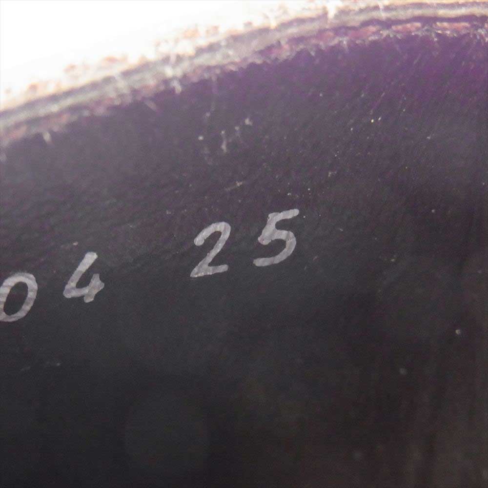 COMME des GARCONS HOMME コムデギャルソンオム レザー レザーソール ストラップ シューズ ドレスシューズ ブラウン系 25cm【美品】【中古】