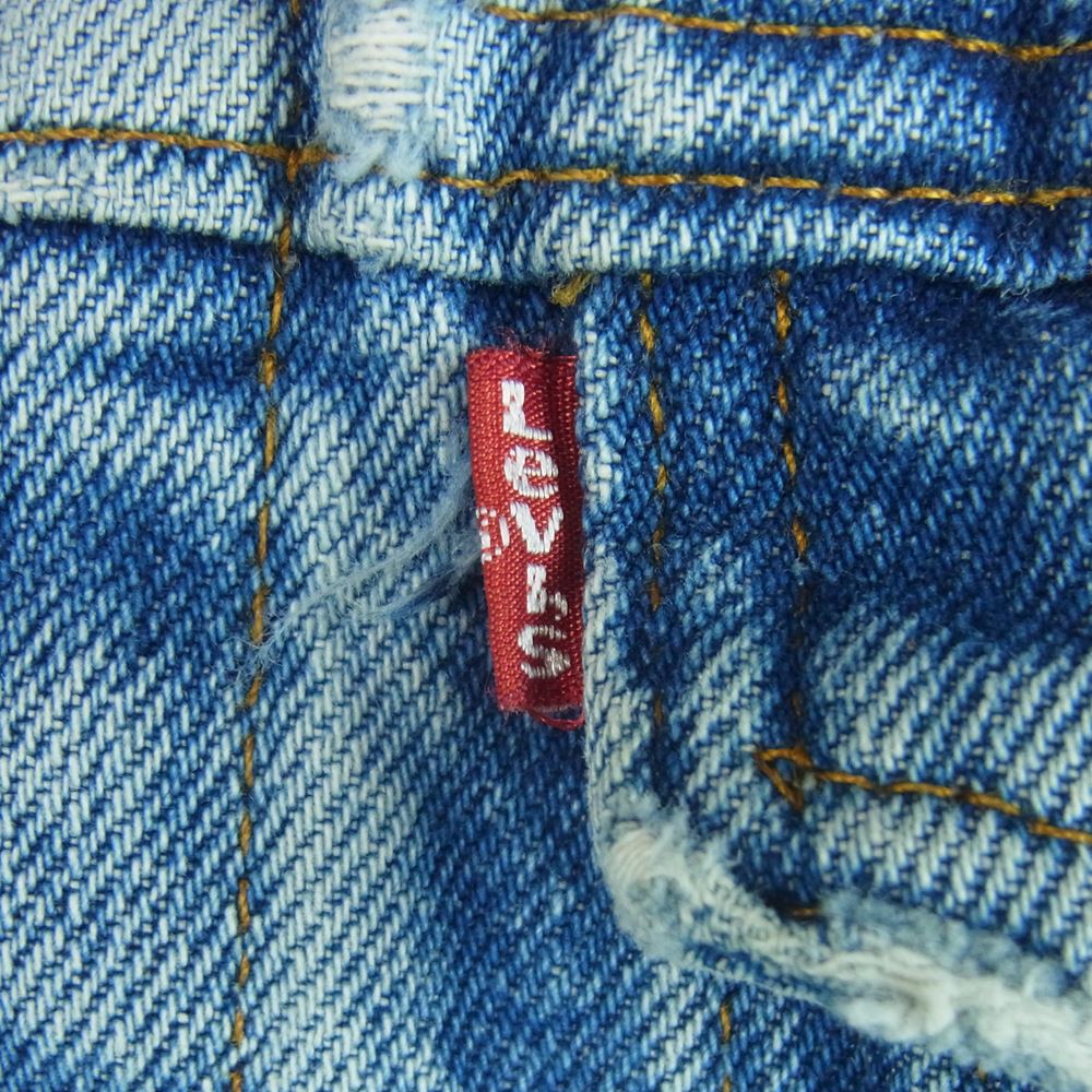Levi's リーバイス ヴィンテージ 70505 ケアタグ small e 刻印369 デニム ジャケット インディゴブルー系 18【中古】