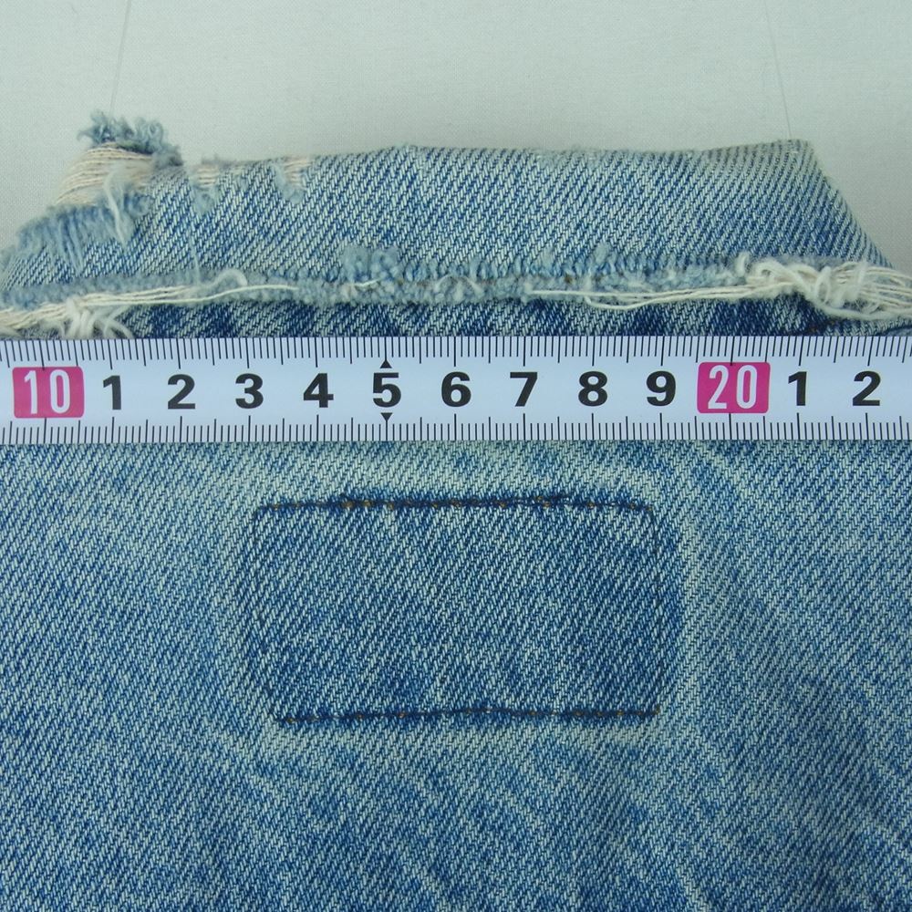 Levi's リーバイス ヴィンテージ 70505 ケアタグ small e 刻印369 デニム ジャケット インディゴブルー系 18【中古】