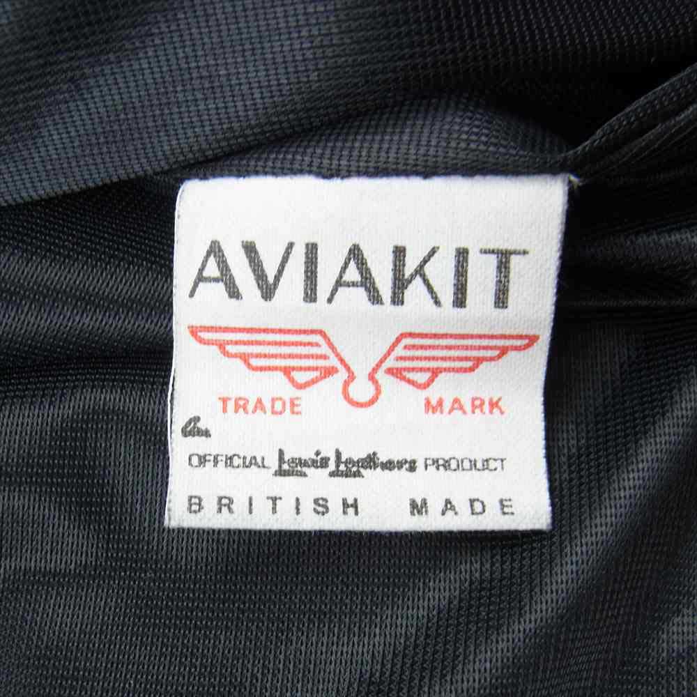 Lewis Leathers ルイスレザー LLJT2012 × REAL McCOY'S リアルマッコイズ ディアスキン Lightning ライトニング ライダース ジャケット ブラック系 38【中古】