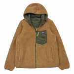 patagonia パタゴニア 21AW 68095 Kids' Reversible Ready Freddy Hoody リバーシブル レディ フレディ フーディ フリース ジャケット ブラウン系 カーキ系【中古】