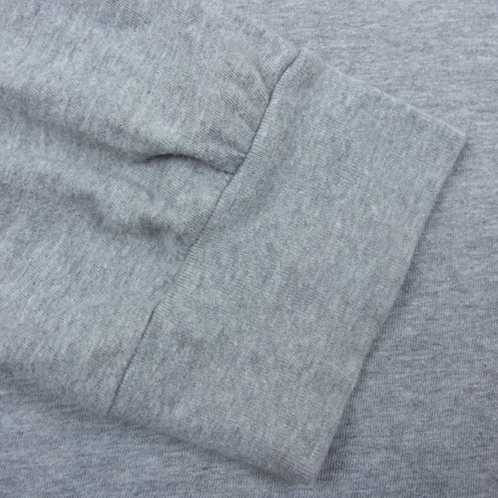 UNUSED アンユーズド REFINEMENT GARMENTS ポケット付き クルーネック 長袖 Tシャツ カットソー グレー系 3【中古】