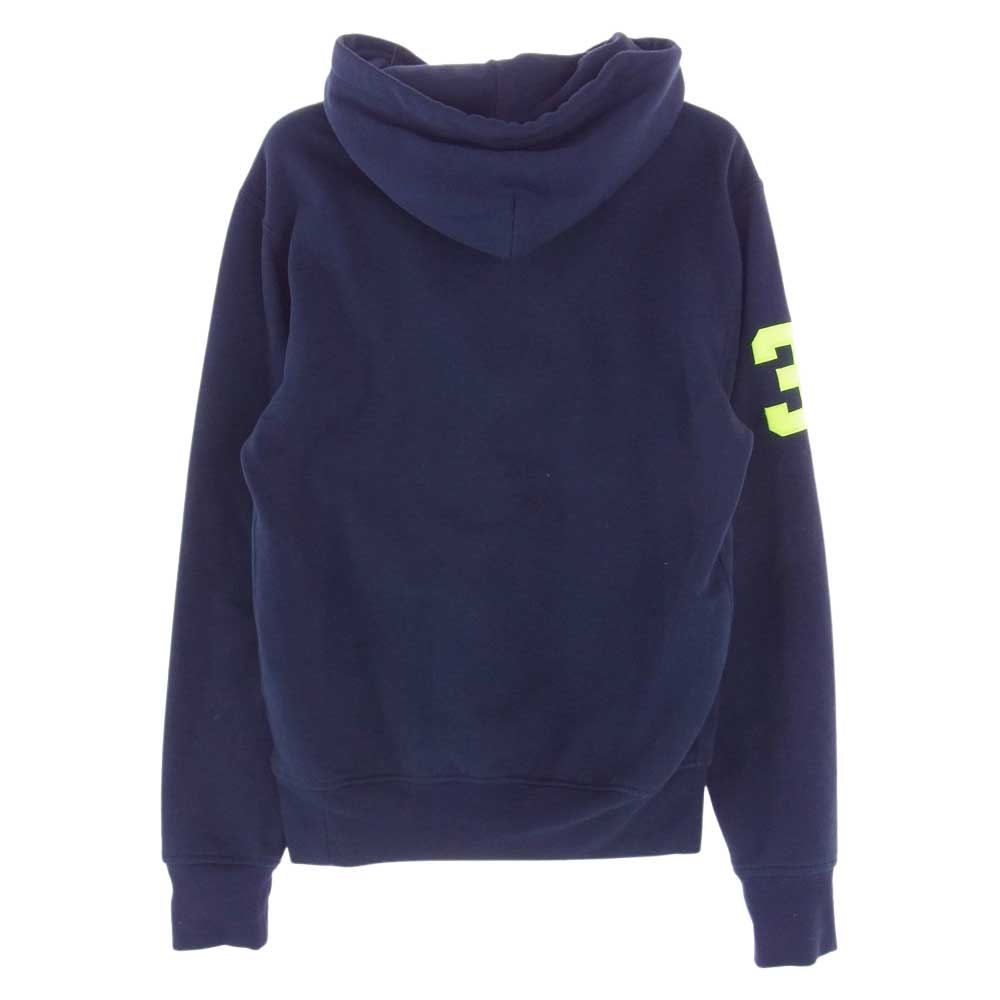 POLO RALPH LAUREN ポロ・ラルフローレン ビッグポニー パーカー ネイビー系 XS【中古】