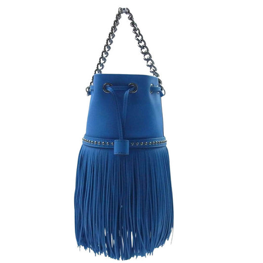 J&M Davidson ジェイアンドエムデヴィッドソン FRINGE CARNIVAL MINI フリンジ カーニバル ミニ コバルトブルー ブルー系【中古】